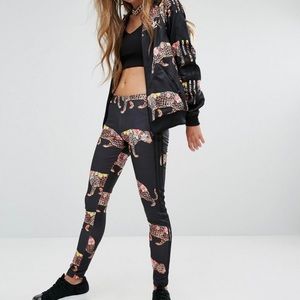 ADIDAS LEOPARD TRACKSUIT SET SIZE MEDIUM